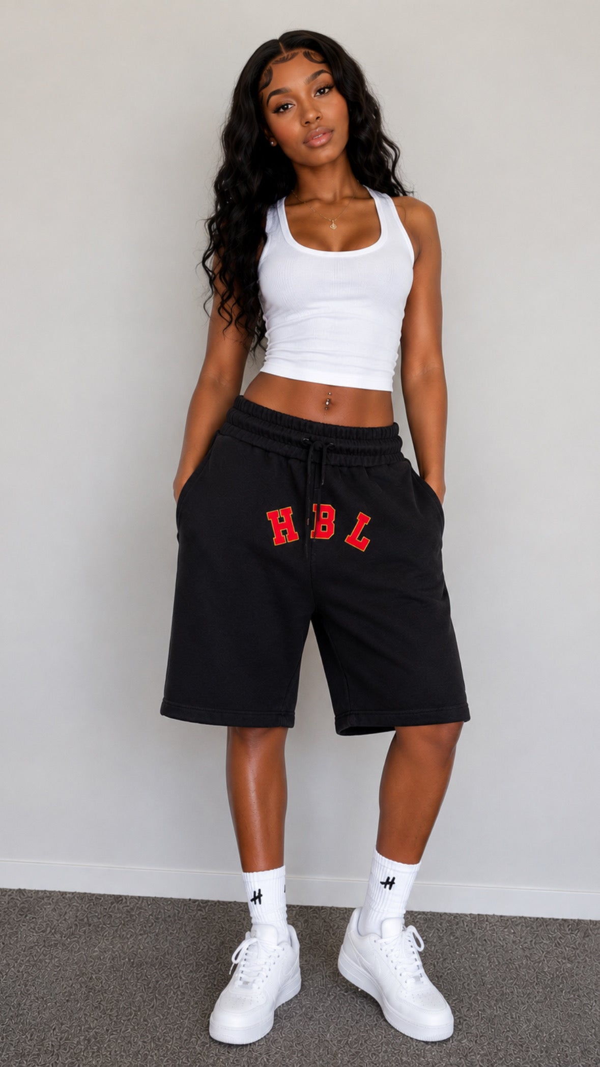 HBL oversized shorts