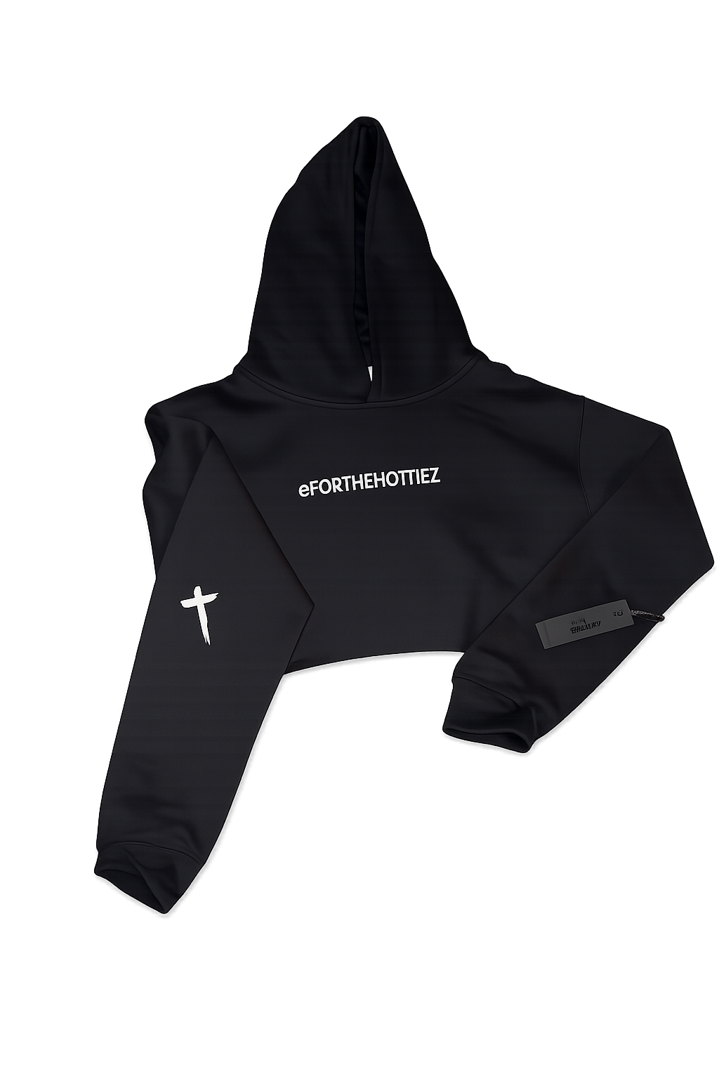 Ig cropped hoodie